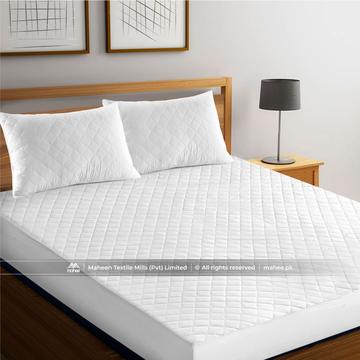Microfibers Quilted Waterproof Mattress Protector (Small Boxes)